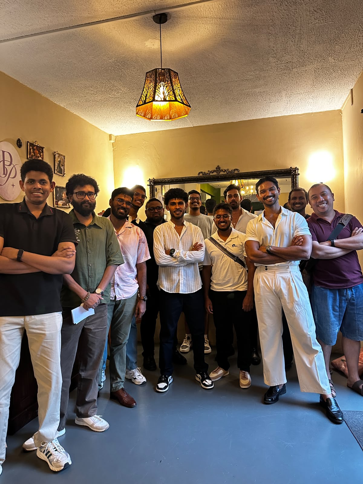 Members of That Sunday Circle standing together